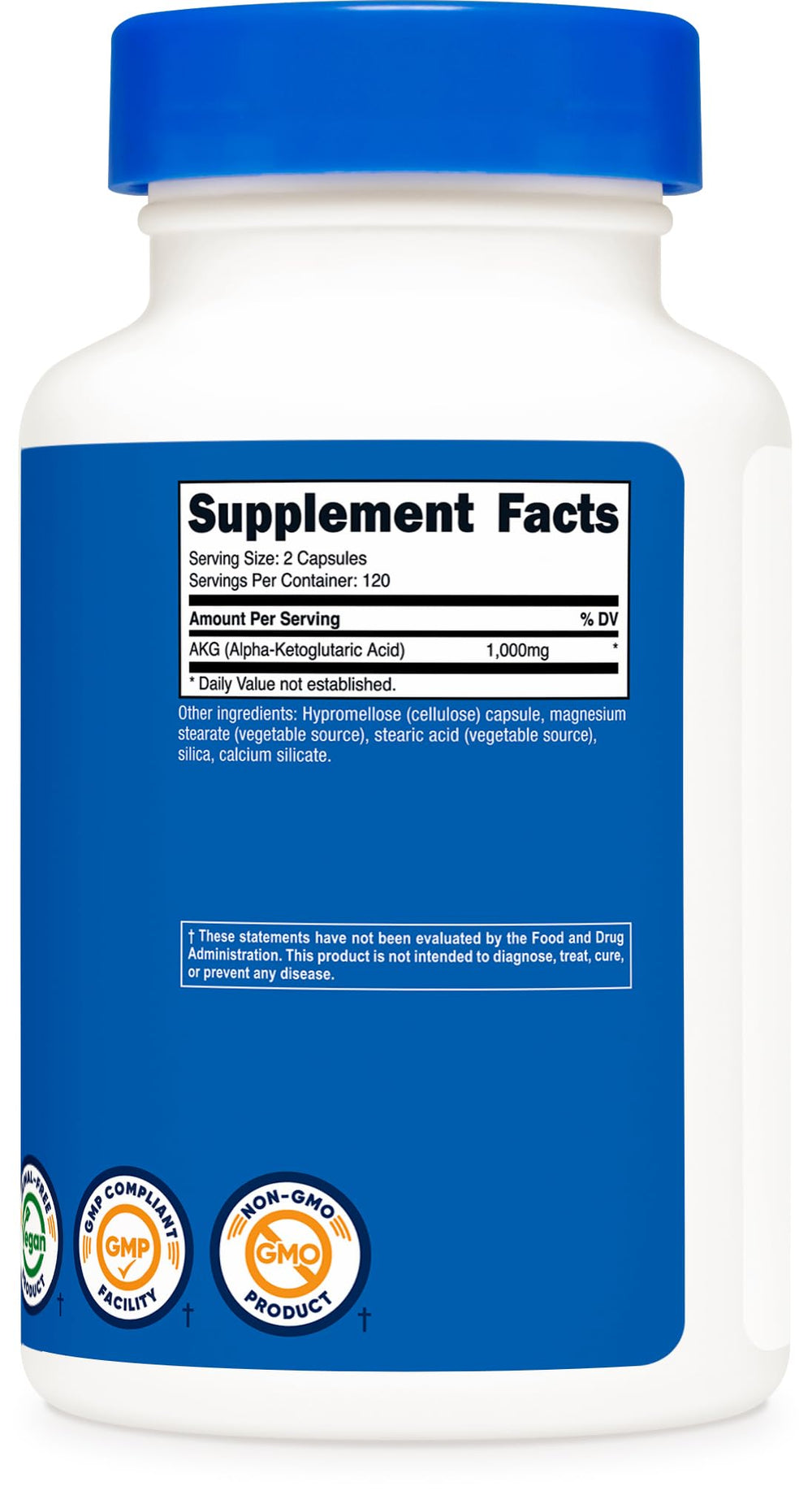 Independent third-party testing for Nutricost AKG purity and potency