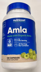 Tree-ripened berries used to make Nutricost Amla capsules