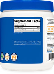 Non-GMO, gluten-free vitamin C powder packaging