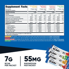 Nutricost BCAA+ Hydration Variety Pack - flavor assortment and sticks