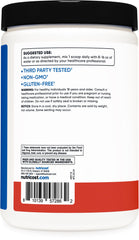 Athlete preparing Nutricost BCAA + Hydration Tropical Punch at the gym