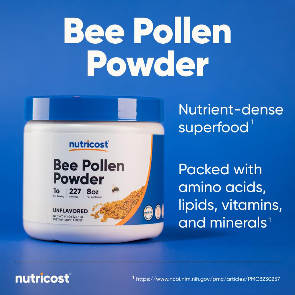 Non-GMO Nutricost Bee Pollen Powder