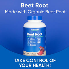 Organic beet root source image for Nutricost Beet Root 2400mg