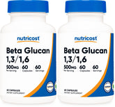 Nutricost Beta Glucan 500mg bottle front view