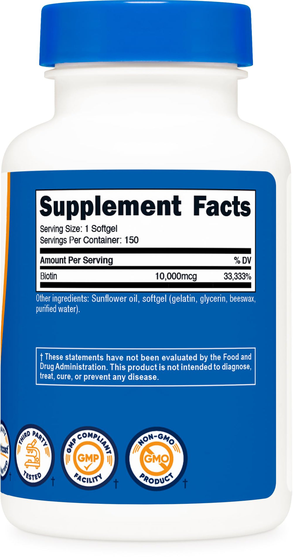 Facility with GMP compliance and FDA registration label