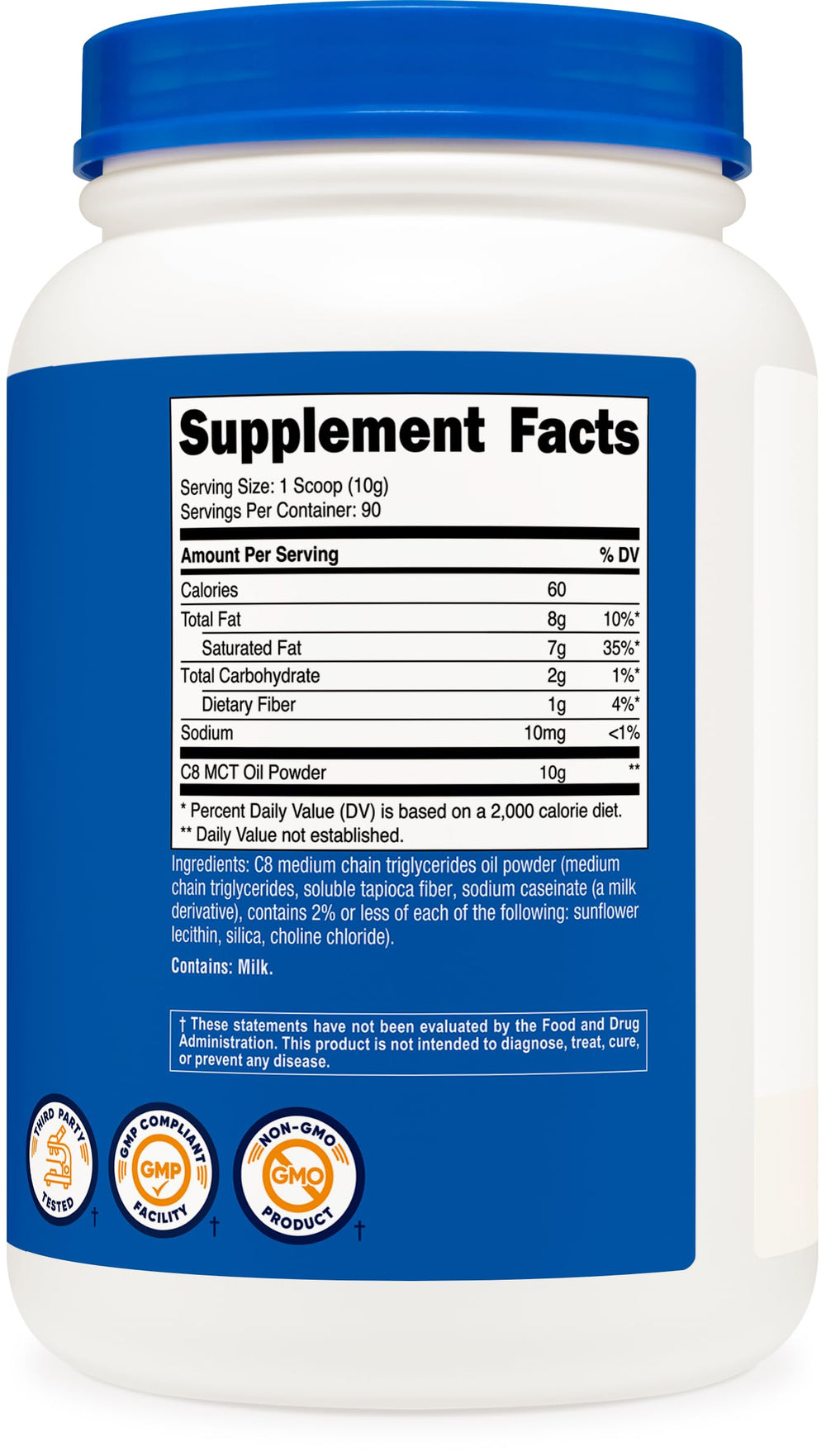 Produced in a GMP-compliant, FDA registered facility