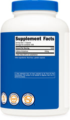 Packaging and bottle of Nutricost caffeine pills