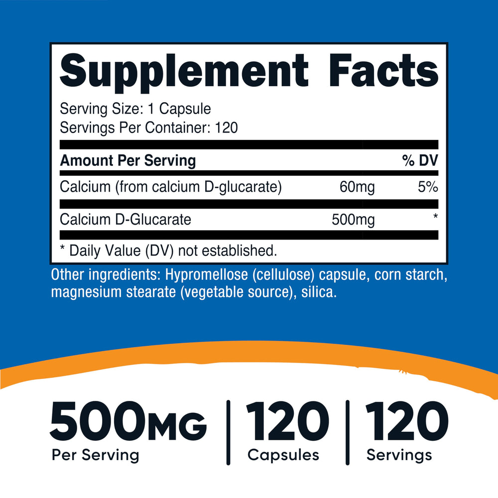 Bottle and packaging showing 120 veggie capsules