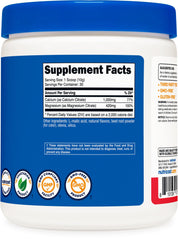 Nutricost Calcium Magnesium Powder packaging and label