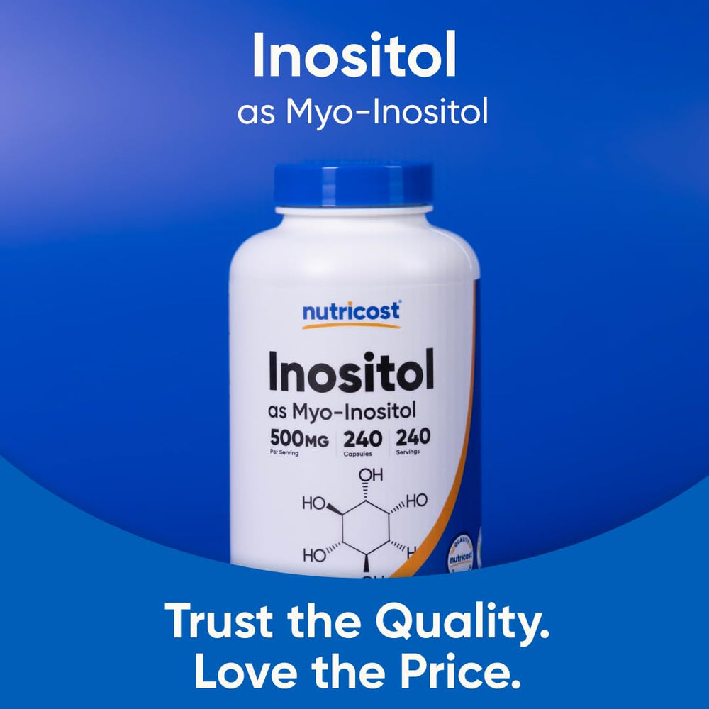 Nutricost capsule in hand providing scale and demonstrating manageable capsule size