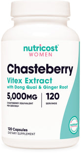 Nutricost Chasteberry for Women bottle