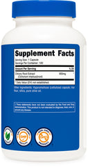 Side view of Nutricost Chicory Root 650mg bottle