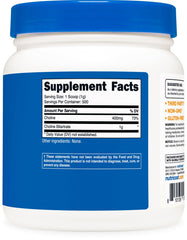 Scoop included with Nutricost Choline Bitartrate 500g