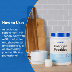 Collagen dissolves easily in water or juice