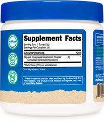 USDA Organic certification seal on the packaging