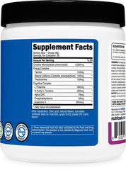 GMO-free and vegan-friendly Nutricost logo