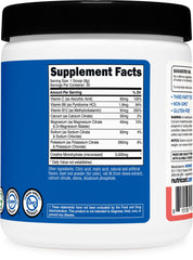 Product packaging highlighting vegan, gluten-free and GMO-free properties