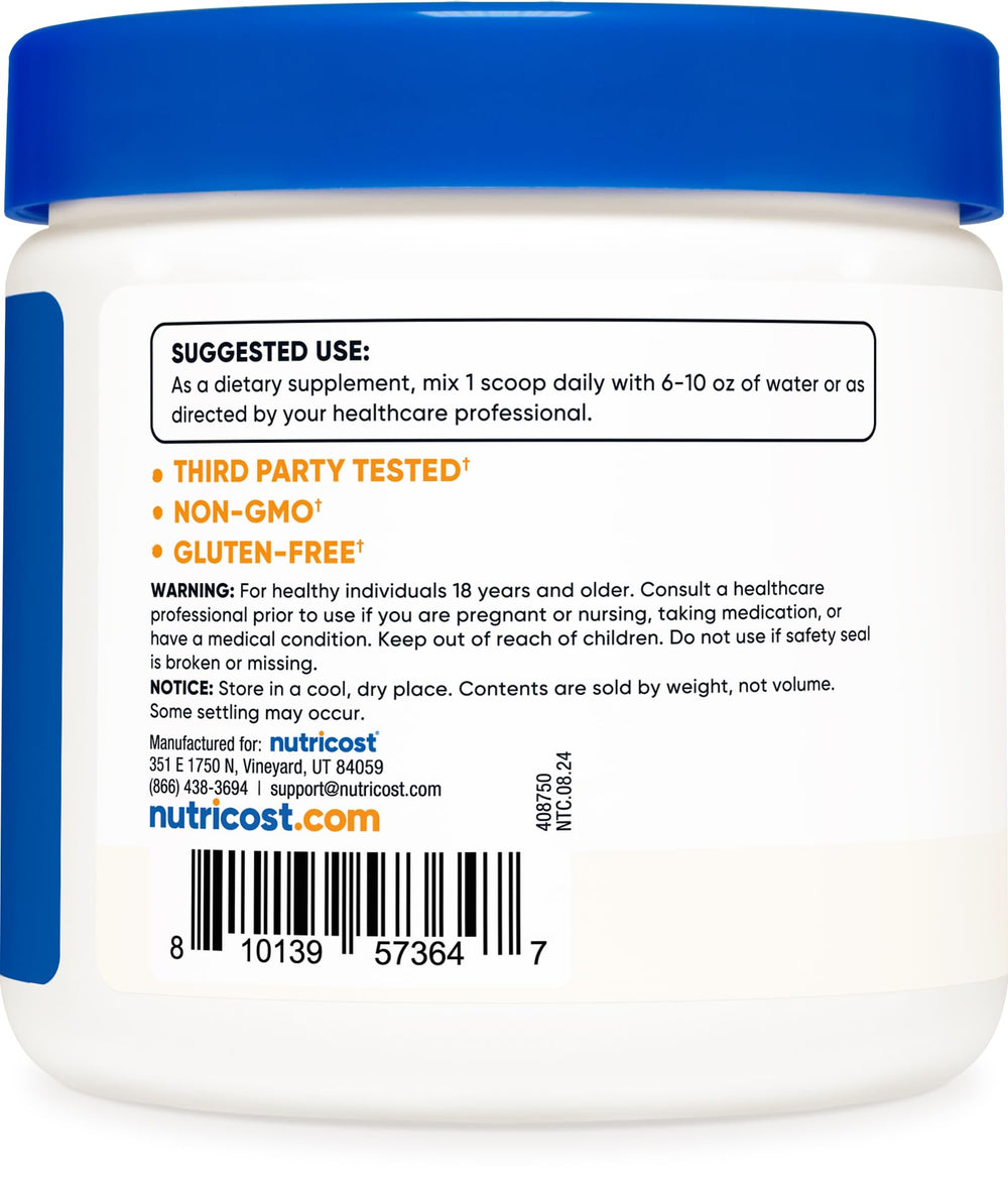 D-Ribose powder serving with scoop