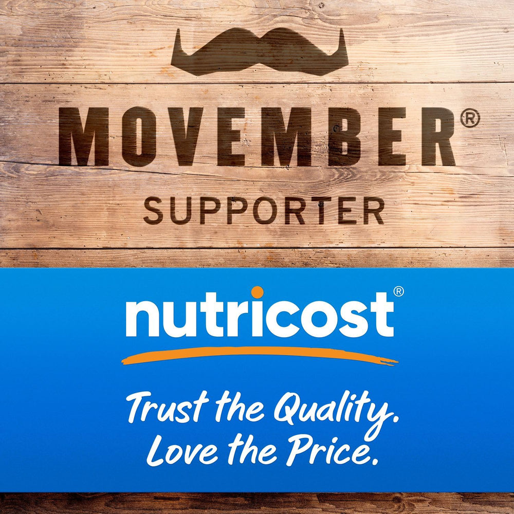 Close-up of Nutricost Daily Fruits 18 Fruits Blend label