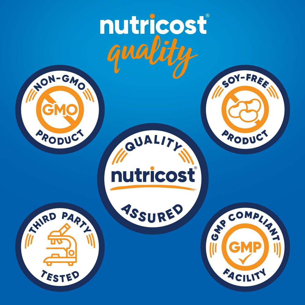 Supplement facts panel for Nutricost Digestive Enzymes 620mg