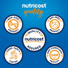 Supplement facts panel for Nutricost Digestive Enzymes 620mg