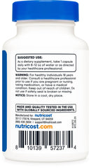 Nutricost Dihydroberberine label on bottle