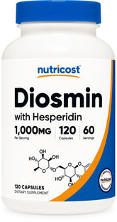 Nutricost Diosmin with Hesperidin bottle and label