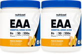 Nutricost EAA Powder Peach Mango container label