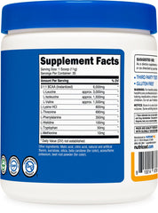 GMP compliant and FDA registered facility insignia on Nutricost packaging