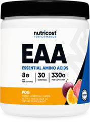 Nutricost EAA Powder POG flavor packaging