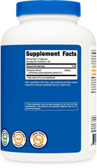 Ingredients list for Nutricost Echinacea 800mg 240 capsules