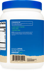 Nutricost ingredients panel highlights GMO-free, gluten-free formulation suitable for sensitive diets.