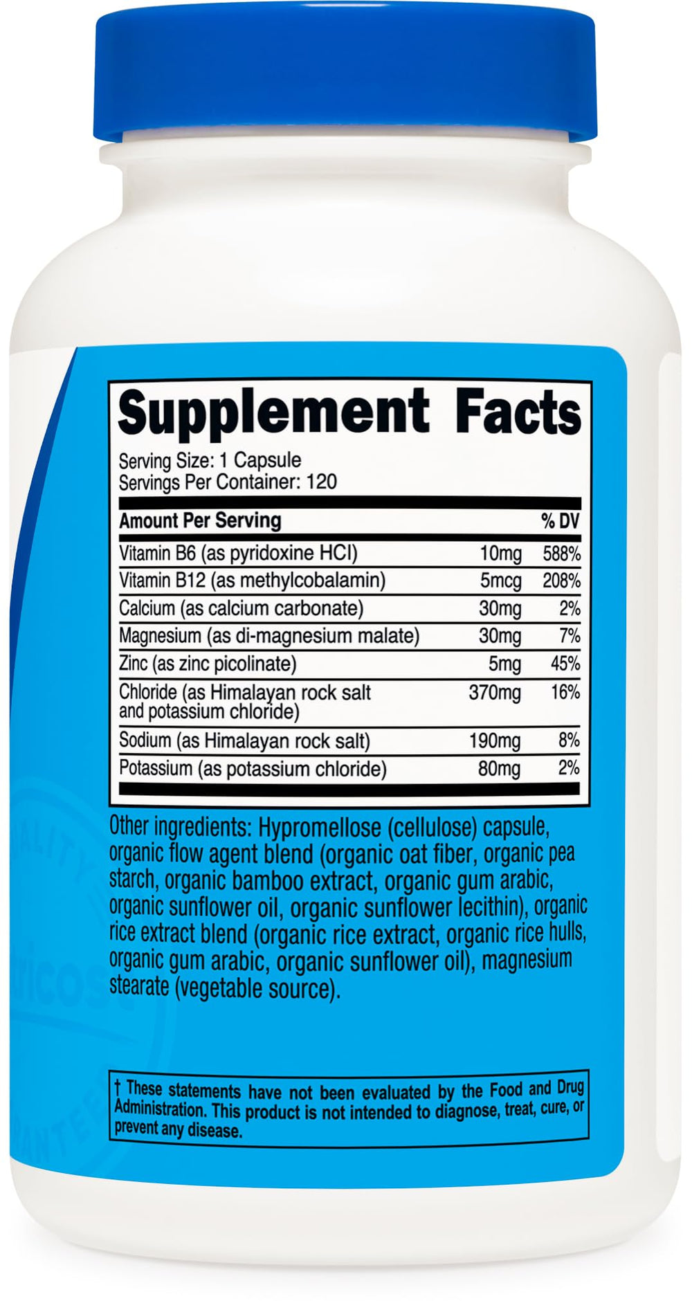 Product packaging showing gluten free, non-GMO, vegetarian icons