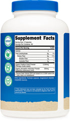 Nutricost Fiber Capsules packaging showing 60 servings