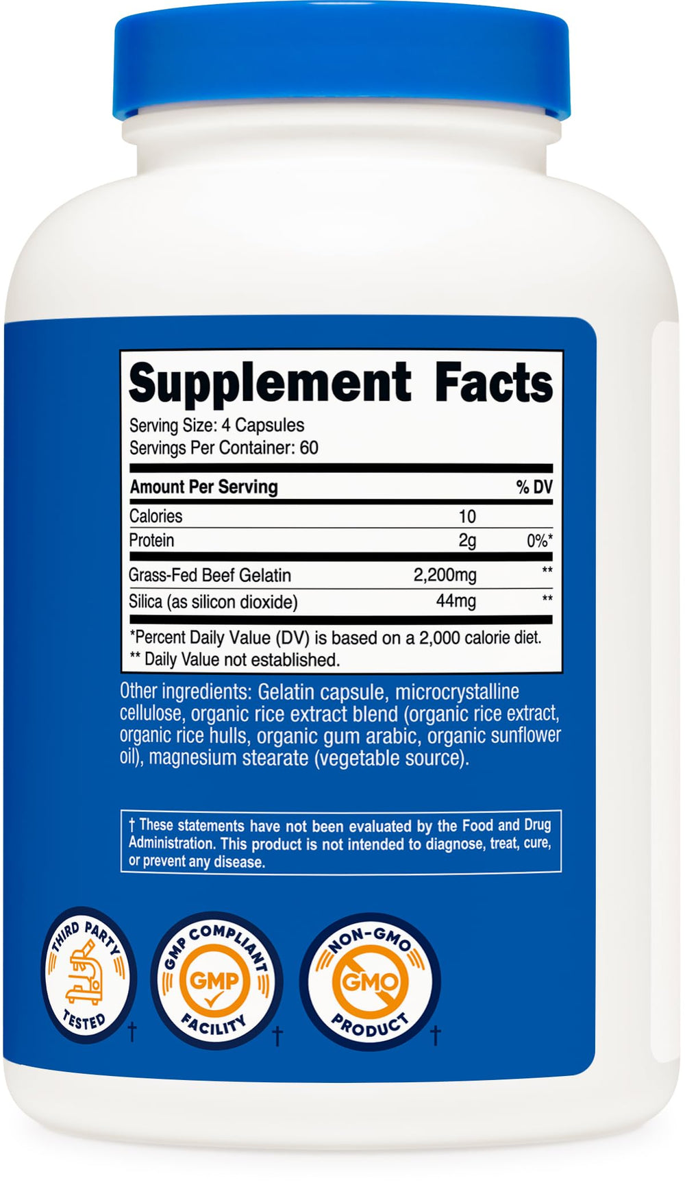 NSF GMP FDA facility certification sign