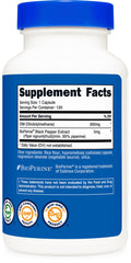 Nutricost GMP and FDA facility label signaling quality and safety.