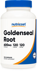 Nutricost Goldenseal Root 600mg bottle front view