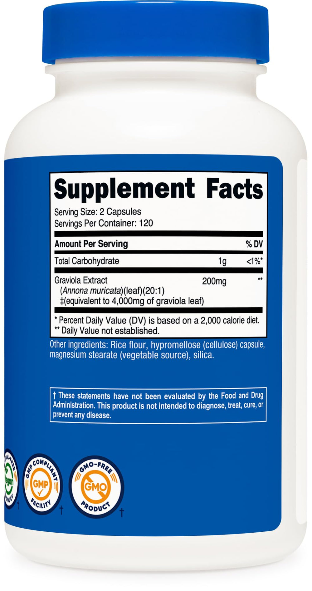 Lifestyle image of Nutricost Graviola Extract with natural elements