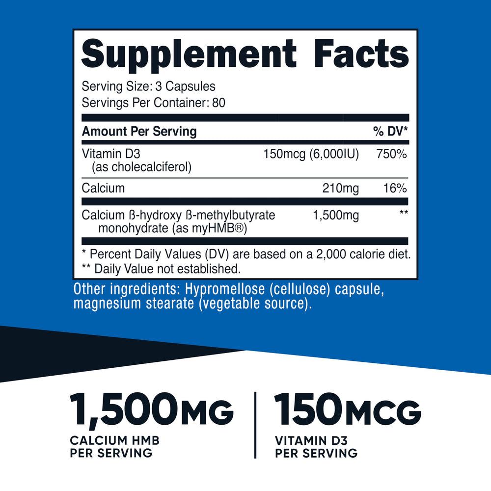 Bottle containing 240 capsules of Nutricost supplement