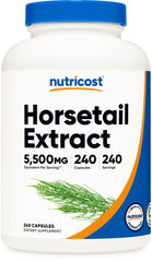 Nutricost Horsetail Extract Capsules bottle label
