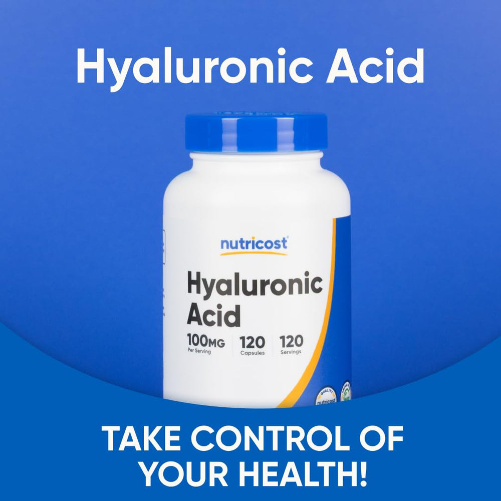 Nutricost Hyaluronic Acid bottle