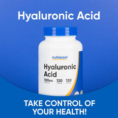 Nutricost Hyaluronic Acid bottle