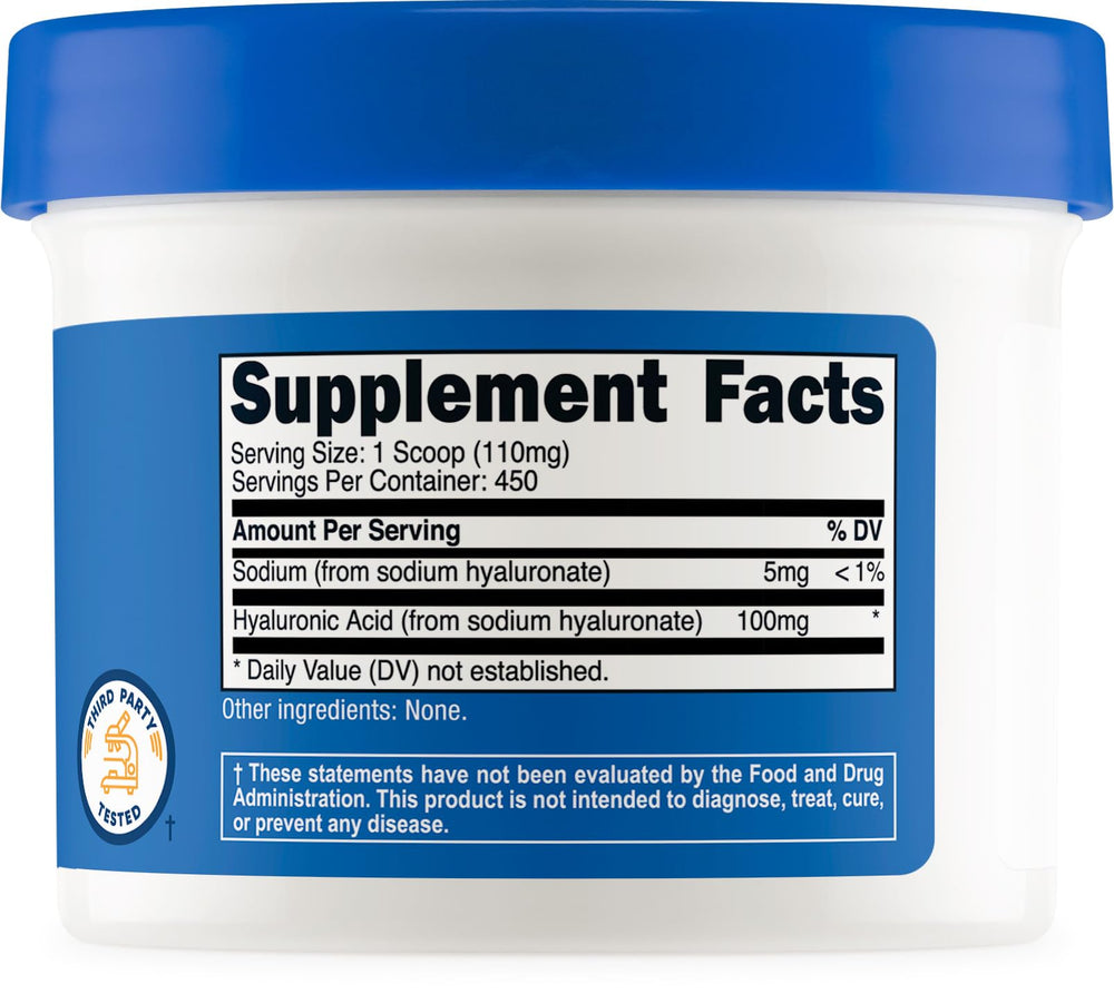 NSF Certified GMP compliant, FDA registered manufacturing facility