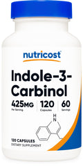 Nutricost Indole-3-Carbinol 425mg bottle - 120 capsules