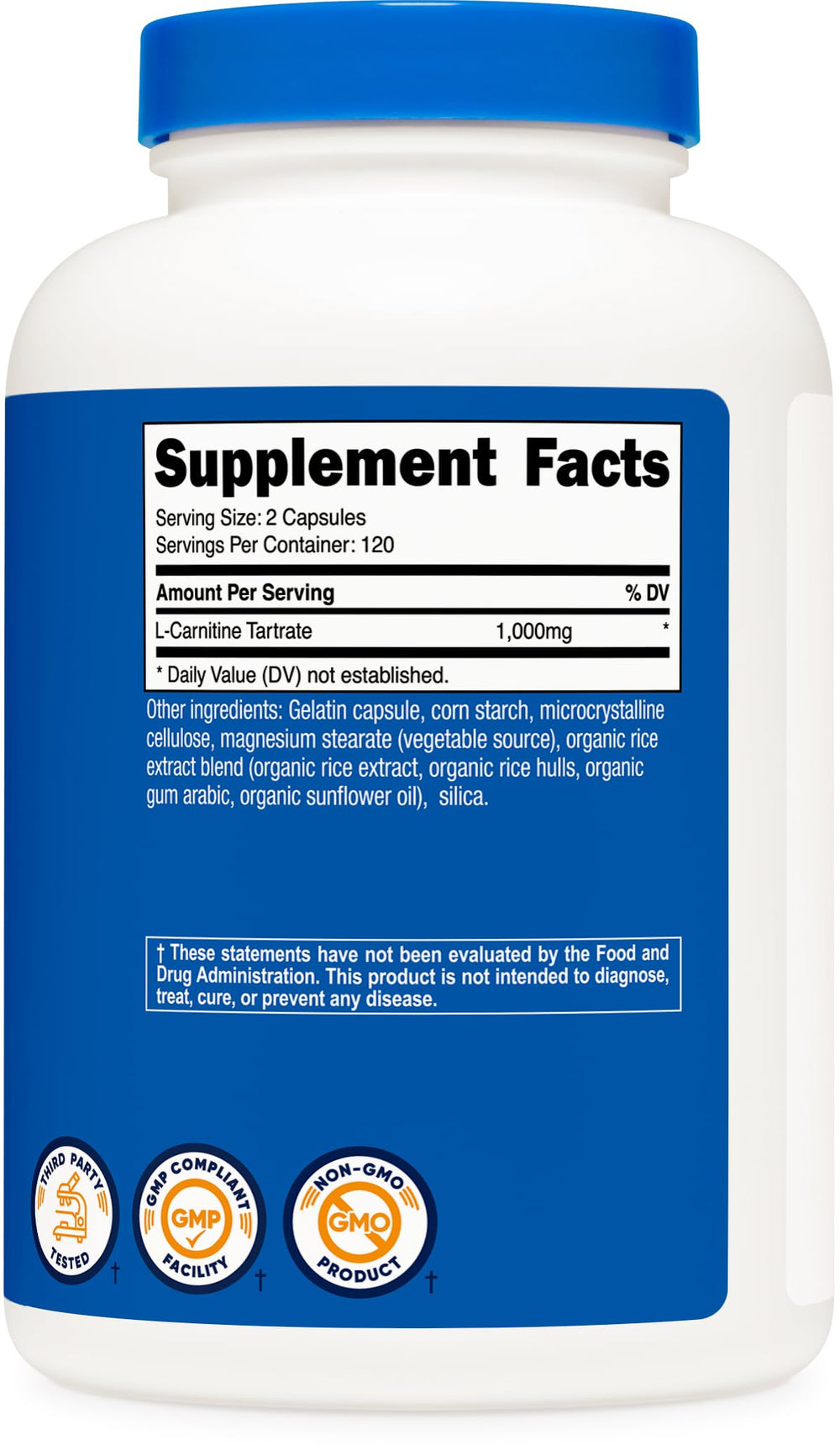 Manufacturing facility indicating GMP compliance and FDA registration