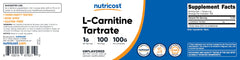 Manufacturing facility image for Nutricost L-Carnitine Tartrate Powder