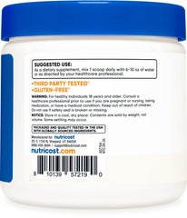 Nutricost L-Theanine powder in glass ready to mix beverages.