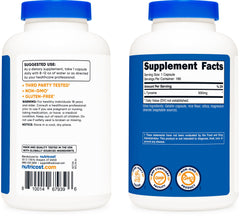 Nutricost L-Tyrosine packaging on white surface