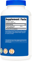 Nutricost label ingredients panel highlighting transparency and quality