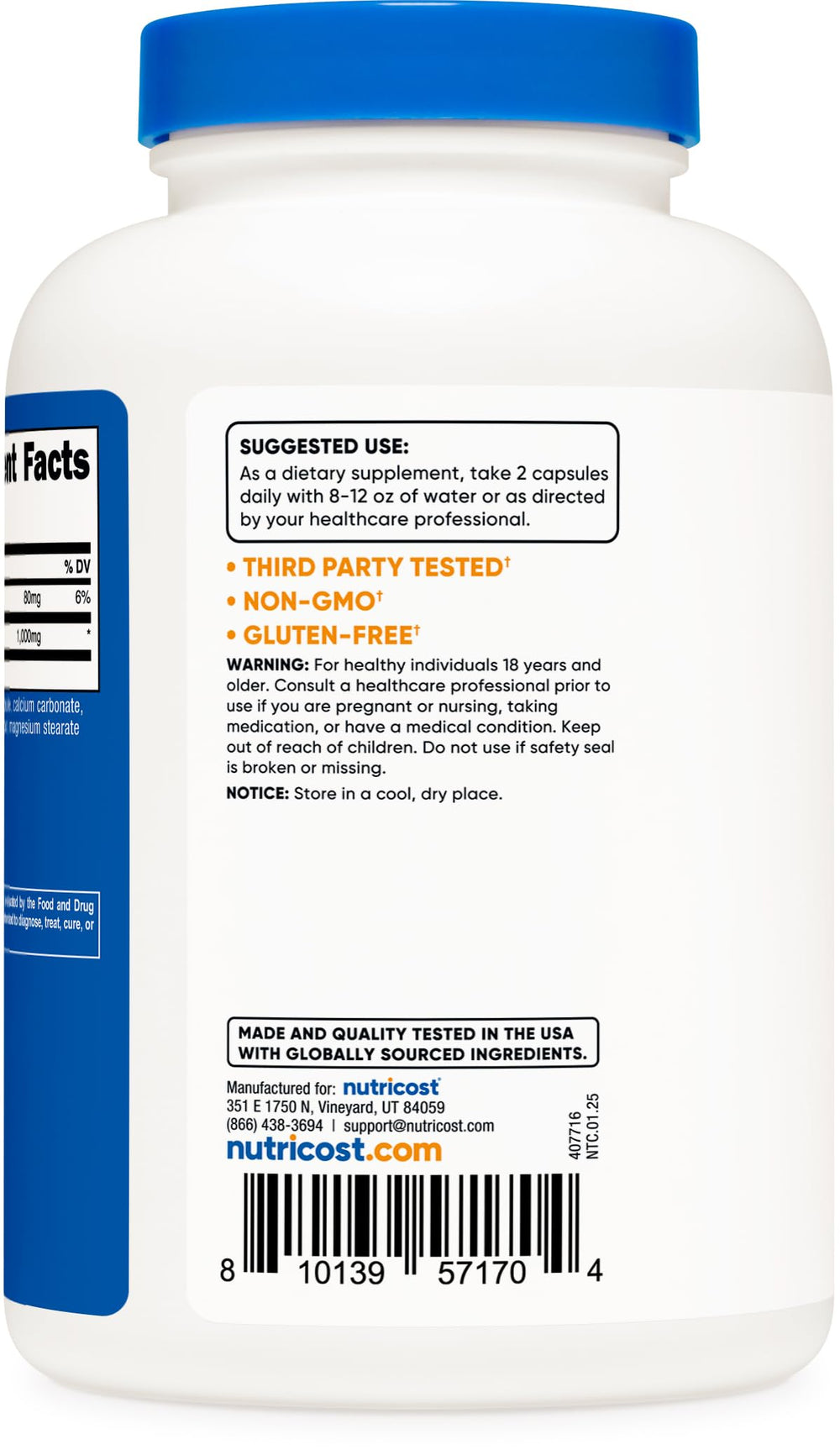 Gluten-free and Non-GMO certification label